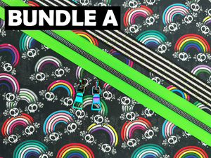 Pride Skulls, Waterproof Polyester Canvas Bundle