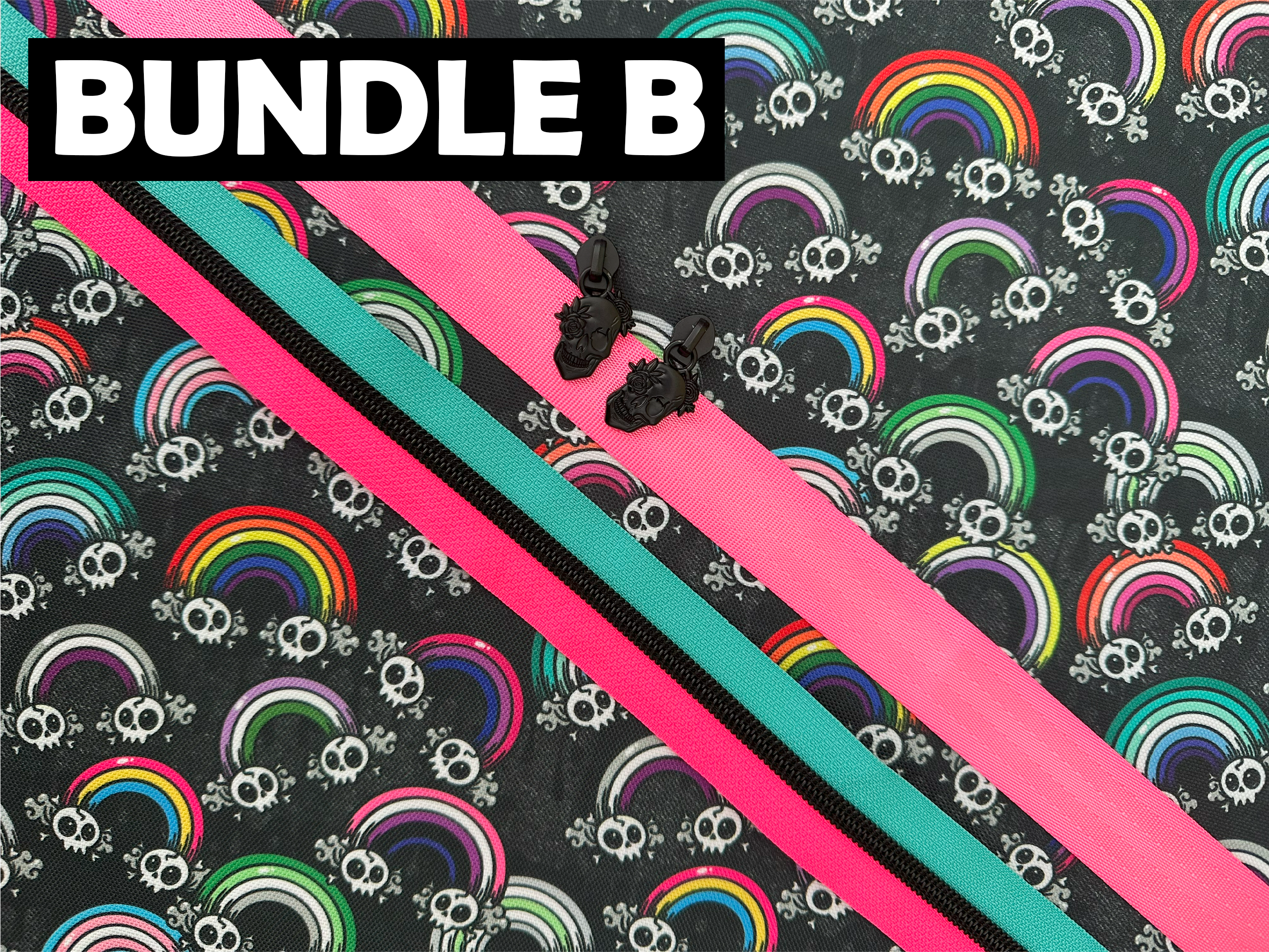 Pride Skulls, Waterproof Polyester Canvas Bundle