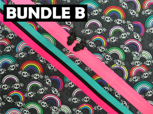 Pride Skulls, Waterproof Polyester Canvas Bundle