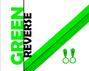 REVERSE Neon Zipper Tape & Ring Pull Packs. #5 nylon