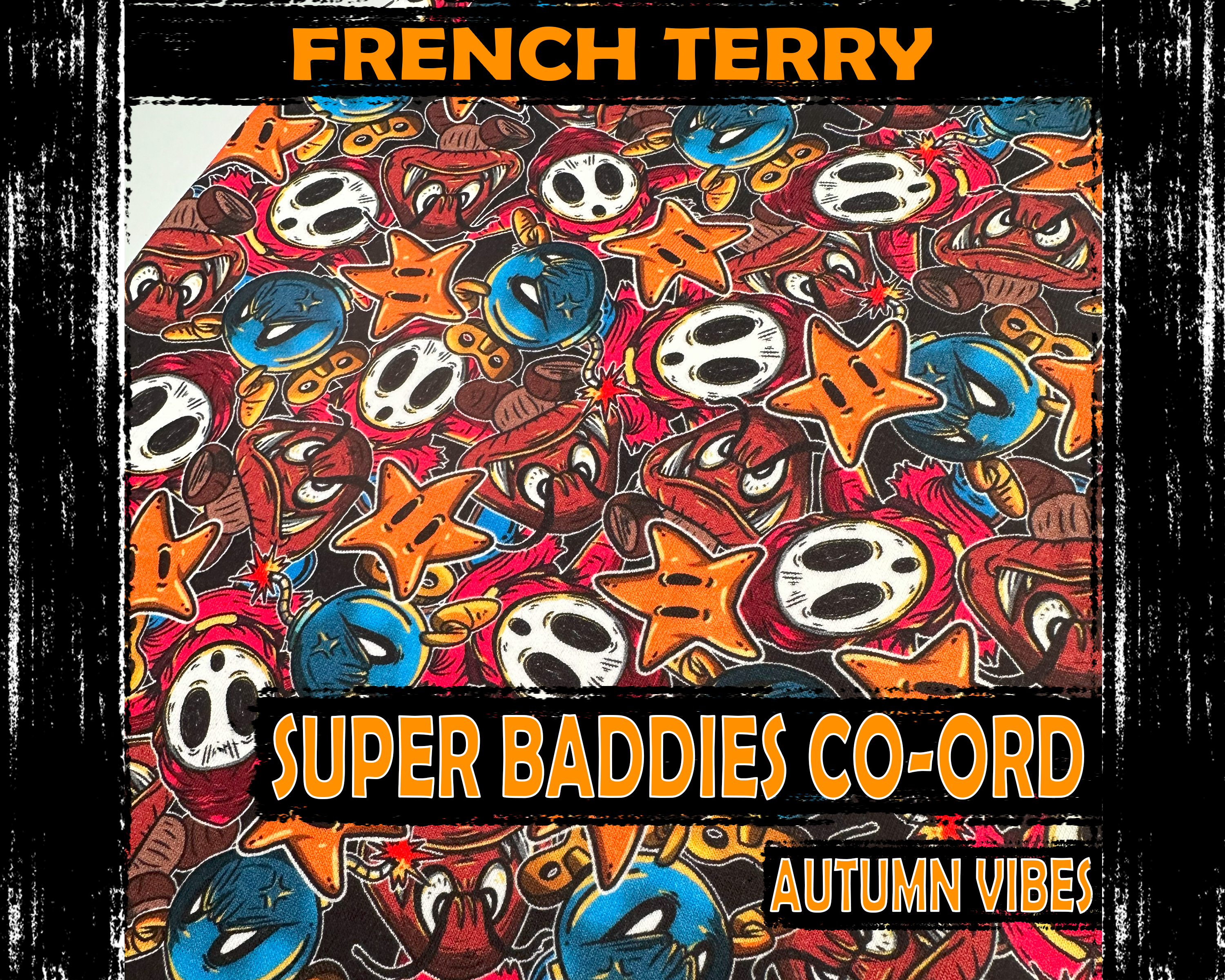 French Terry, Super Baddies Co-ord, Autumn Vibes