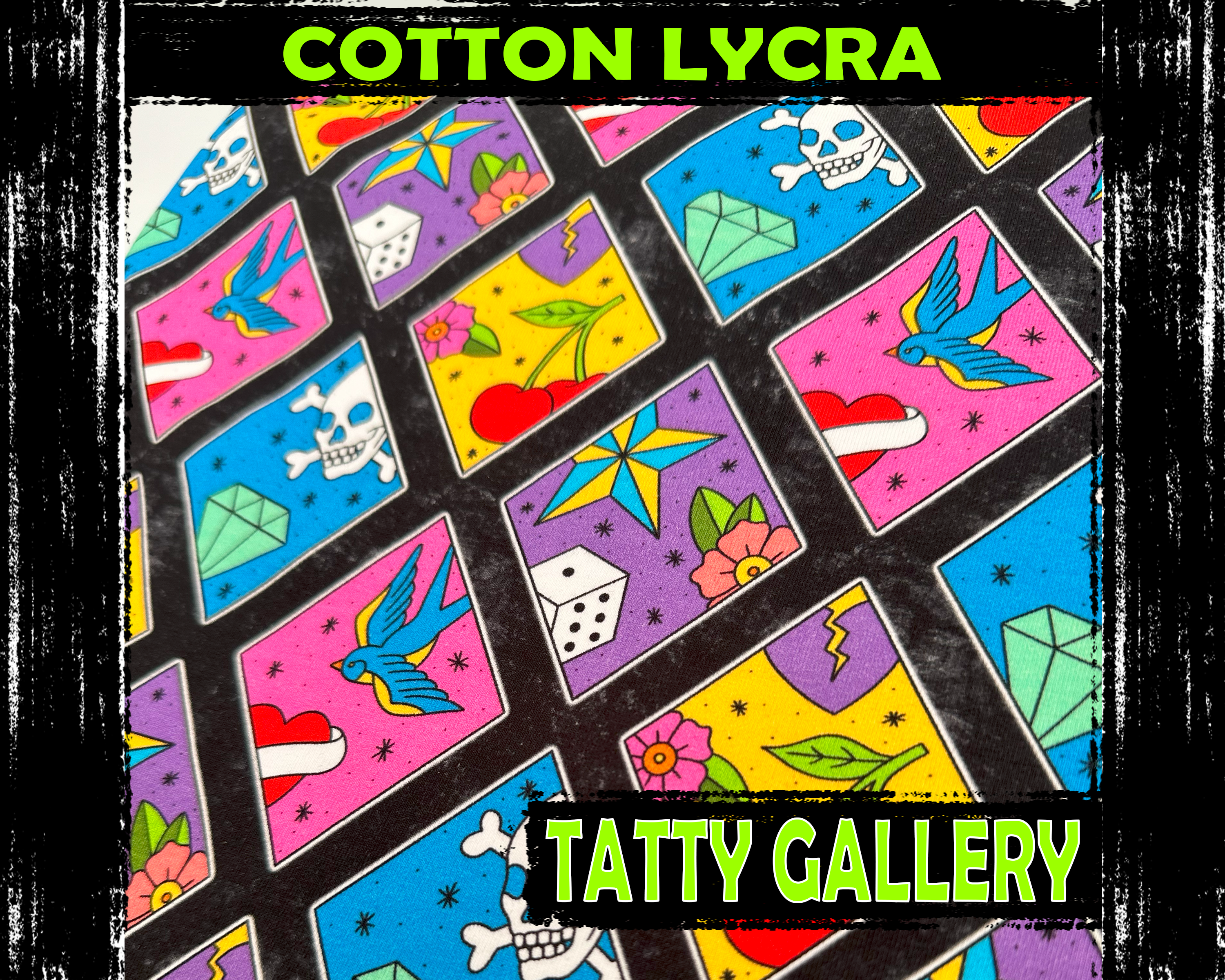 Cotton Lycra - Tatty Gallery