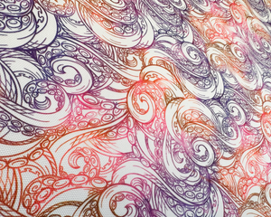 Tentacles, Waterproof Polyester Canvas