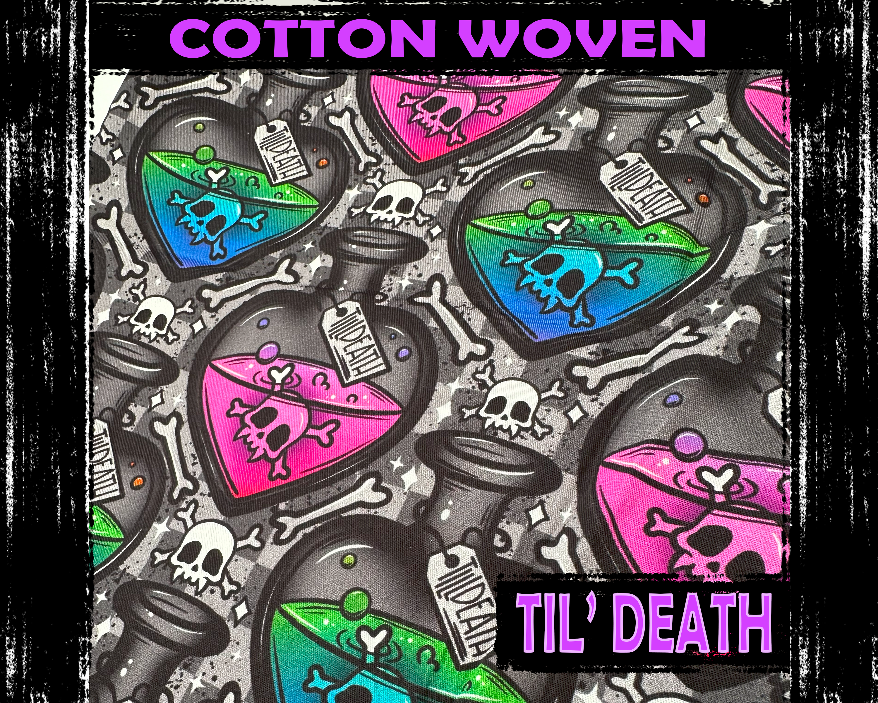 Til' Death Cotton Woven