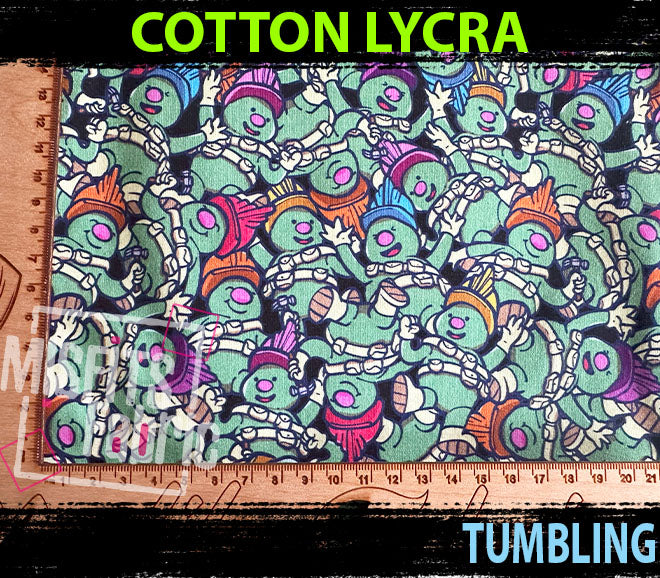 Cotton Lycra - Tumbling