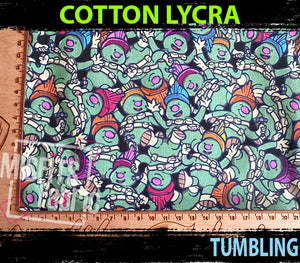 Cotton Lycra - Tumbling