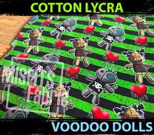 Cotton Lycra - Voodoo Dolls