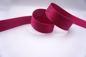 Raspberry Pink Nylon Webbing, Bag Straps, 2.5cm (1") wide